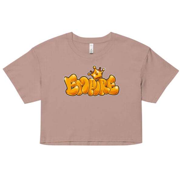 Ladies EMPIRE Graffiti crop top - Image 5